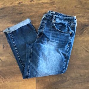 American Eagle boy crop stretch size 12 denim